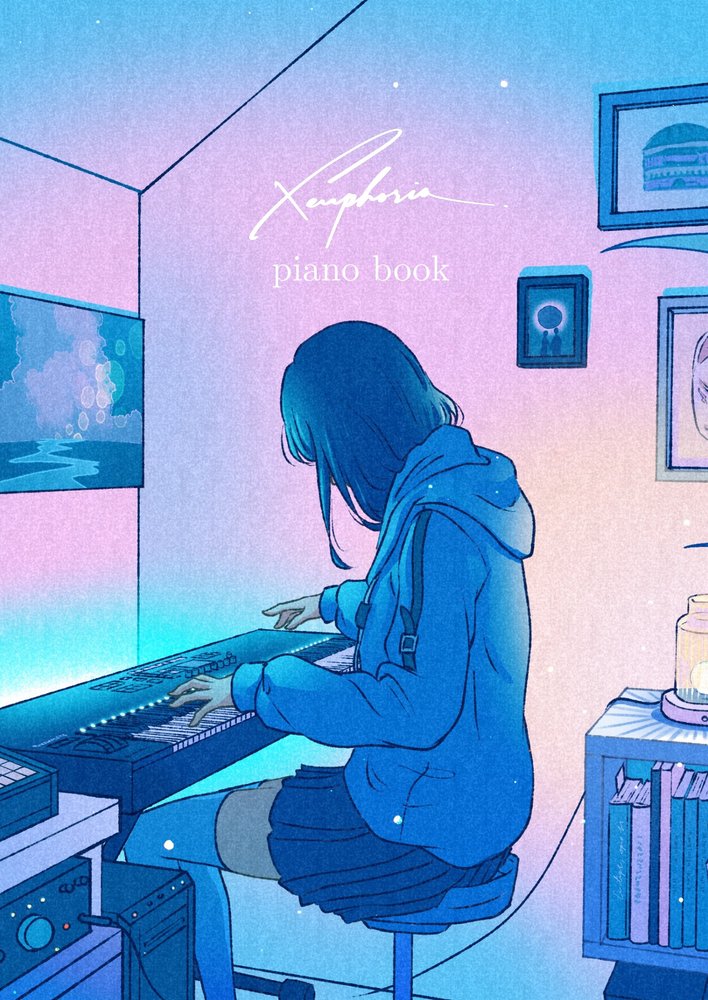 the xeuphoria piano book cover